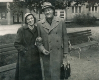 Mr and Mrs Janík, 1960s 