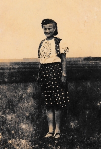 Milena Macháčková (nee Brendlová) in 1940