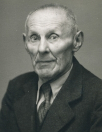 Josef Fanty after his return from Terezín concentration camp, 1945