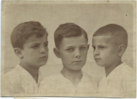 Jarmila's brothers - Jiří, Zdeněk, Vláďa Krbec