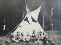 Opatov Scout camp, 1948