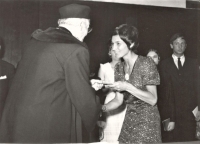 Graduation in Brno in 1970