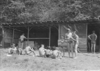 A scout camp