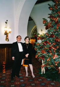 S manželkou, St. Moritz, 2000