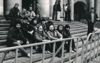 Zájezd Jazzové sekce na Jazz jamboree do Varšavy, rok 1984.