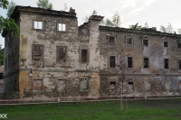 A ruined castle in Lipová