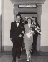 A wedding photo; 1961