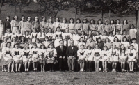 School choir, 1944