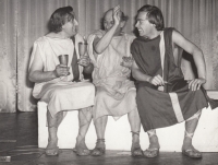 Theatre performance Socrates, amateur theatre Dialog (1978)