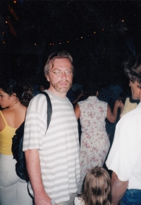 Miroslav Anton on holiday in Italy (1993)