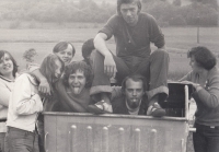 Youth meeting in Sušice (1977)