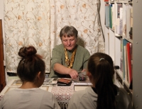 Recording with Christa Petrásková 