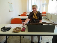 Christa Petrásková in the archive