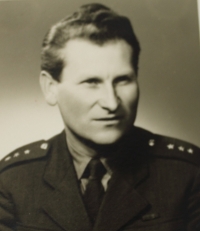František Krotký during his military service