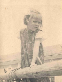 Stanislava as a child 