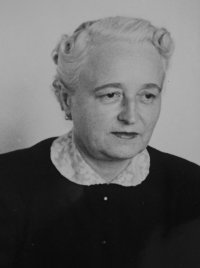 His mother - Milada Kalábová (born Čechová)