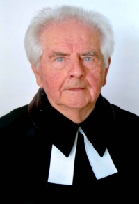 Michal Hudák as a retired protestant priest