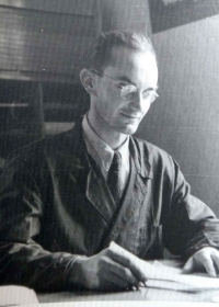 Ján Fejfár - fotografia zo zamestnania (1955)