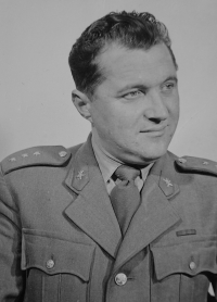 First husband Jan Hudáček, who was a full time soldier of the Czechoslovak People' Army