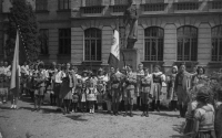 Sokolská slavnost v Kopřivnici, 1946