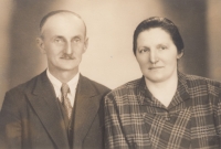 His dad Antonín and mum Josefa
