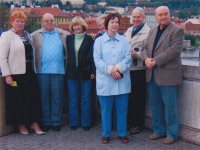 Photo with former GDR border patrol servicemen, 2014 (M. Richter 2nd from left)