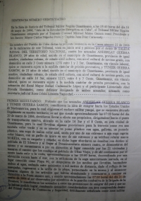 Anderlay Guerra Blanco - sentencia penal, página 1