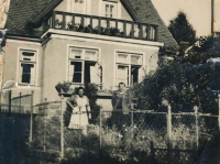 Šír family house in Stráž, circa 1948