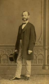 Ivan Liemert (1826-1894), pražský radní a významný podnikatel, jehož jmění zdědila Marie Nováková (matka Vlastimila Krejčího) a stalo se základním kamenem rodiny Krejčích; Praha; 25. 6. 1862