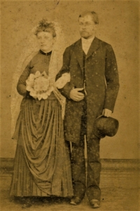 Štěpán Novák and Božena Liemertová, a wedding of  Vlastimil´s grandmother; Kolín/Kutná Hora/Mladá Boleslav, August 30, 1886