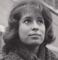 Monika Švábová v roce 1964