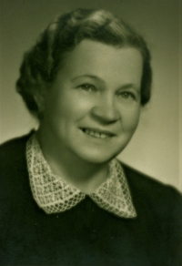 Marie Krejčová (the mother of Vlastimil), October 1953