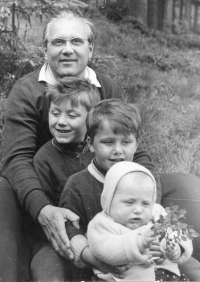 Zdar Šorm, the father, in 1960