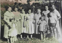 František Kubíček's wife's family