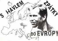 One of the leaflets of November 1989