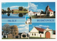 Postcard with the village Skály after the year 2000