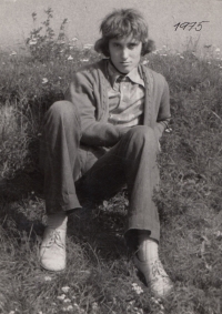 Ladislav Vavřík v létě 1975