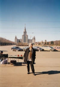 During a tour in Moscow