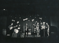 Performance of the group Sputnik in Lucerna in 1962
