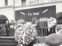 The funeral of Zdeňka Klimešová and Jaroslav Veselý