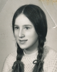 Hana Cermonová in 1975