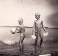 Ivo and Martin, Orava reservoir