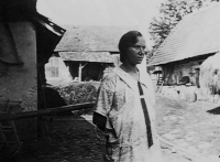 His wife, Libuše née Zelenková, from a mill in Sedlice 