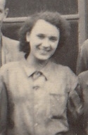 Kristina Balcarová, around 1952