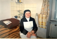 Witness in her room in Pezinok