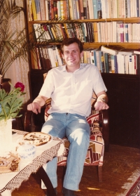 Josef Baxa as a law student (1970s - 80s)