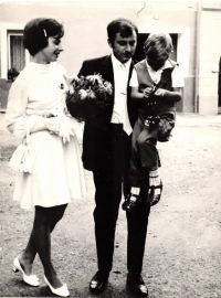 Svatba rodičů, 1969