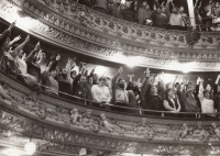 Liberec theatre, November 24, 1989