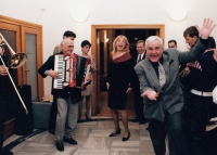 The 60th birthday celebration of Jan Šolc in 1998