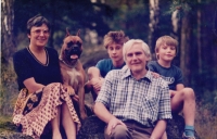 Family Šolc in 1970s